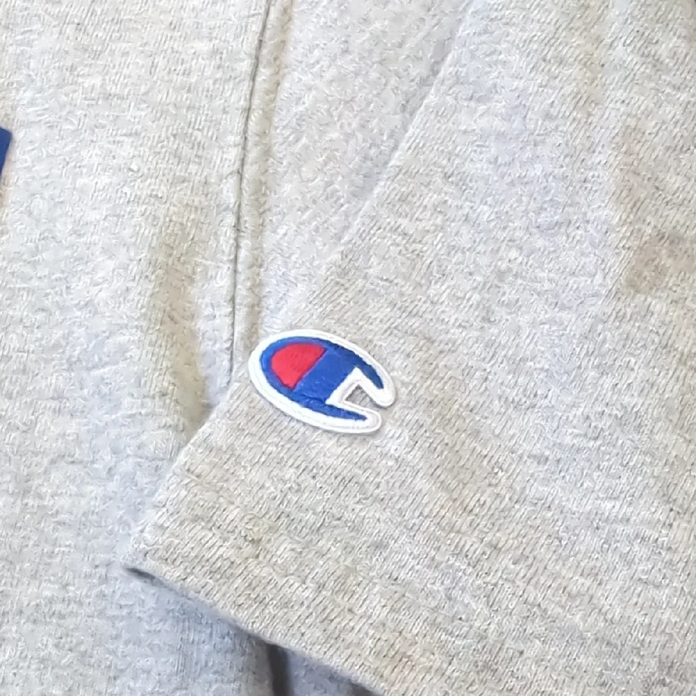 CHAMPION I Red, White & Blue Striped Embroidered Logo Short Sleeve T-Shirt, M - Picture 6 of 10